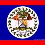 The flag of Belize