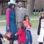 The Musa family before the storm hit
