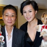 Cecil Chao Sze-tsung and his daughter Gigi
