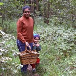 Domenic as a young child, with his mother who has been declared by a Swedish appeals court to be a normal, loving and component parent.