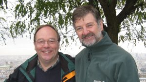 Partners in Perversion: Keith Porteous Wood and Terry Sanderson (the latter is now deceased).