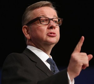 Rt Hon Michael Gove MP laying down the law.
