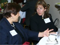 Sharon Slater (right) at the World Congress of Families