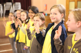 Brownies making the guiding promise