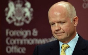 Foreign Secretary William Hague was ready to ignore the Security Council and take Britain into military action.