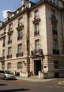 The Sudanese Embassy in Cleveland Row