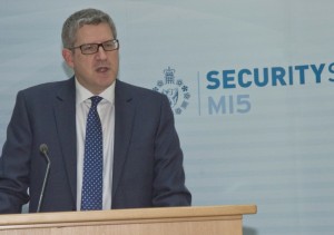 Andrew Parker, head of MI5, the UK Security Service.