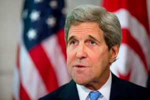 US Secretary of State John Kerry expressing the will of the world's elite as usual