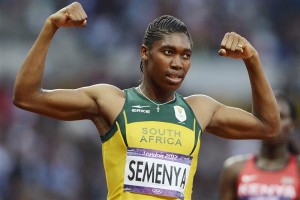 Caster Semenya's physique betrays high testosterone levels.