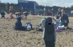 Seven of the Muslim family of twelve wore burkas, then complained people 'lloked at them'.