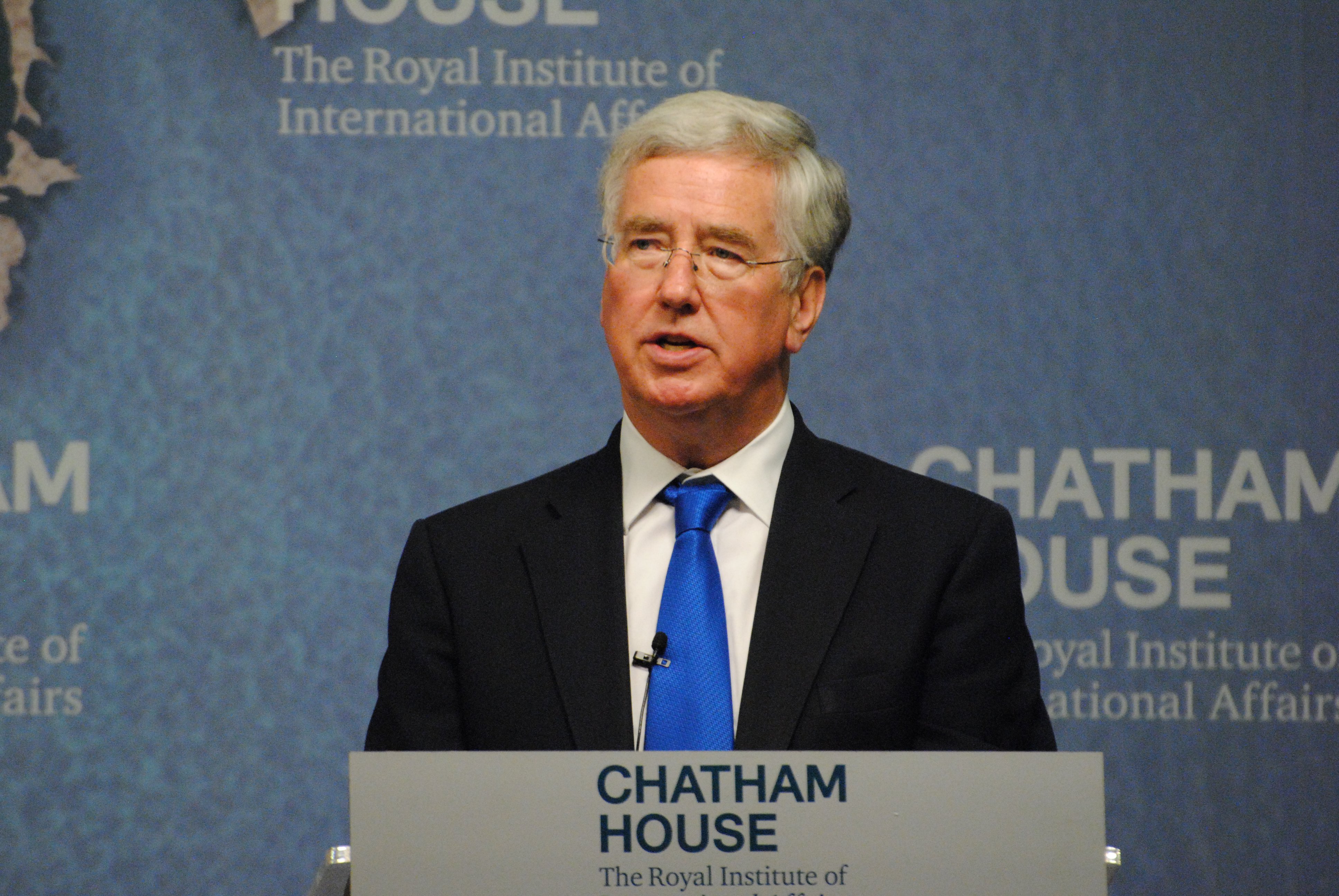Replace Michael Fallon with a man of peace! Rt Hon Sir Michael Fallon