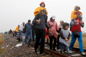 … and by land into Europe.
