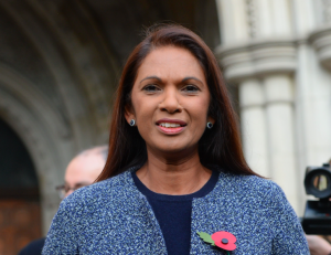 Gina Miller, who brought the legal action.