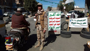 Houthis rebels guard the west of Yemen.