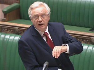 Rt Hon David Davis arguing for Article 50 in the House of Commons