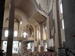 Churches in Syria have been looted and damaged by jihadists