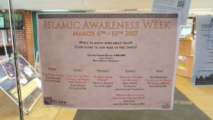 Firstly, a week bashing Israel. Secondly, a week extolling the wonders of Islam. Welcome to the University of Sussex!