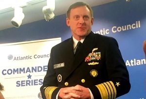Admiral Mike Rogers is talking up Russian hacking despite there being no evidence of it.