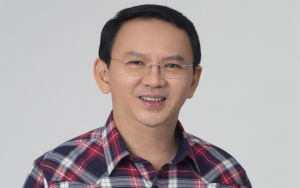 Basuki Tjahaja Purnama, known as 'Ahok', is a Christian who was standing for re-election in Jakarta