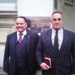 Michael Overd (l) and Michael Stockwell