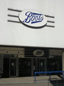 Boots the Chemist - caved in to pressure.