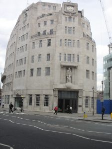 Broadcasting House, headquarters of the BBC