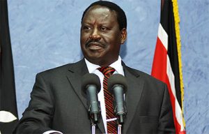 Raila Odinga is challenging for the post of President