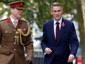 Rt Hon Gavin Williamson MP, HM Secretary of State for Defence (R)