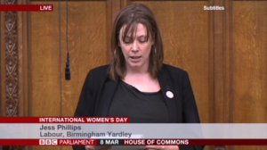 Men don't matter to Jess Phillips MP