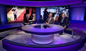 Newsnight-Emily Mattis Julian Lewis