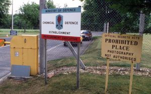 The government's Defence Science and Technology Laboratory at Porton Down