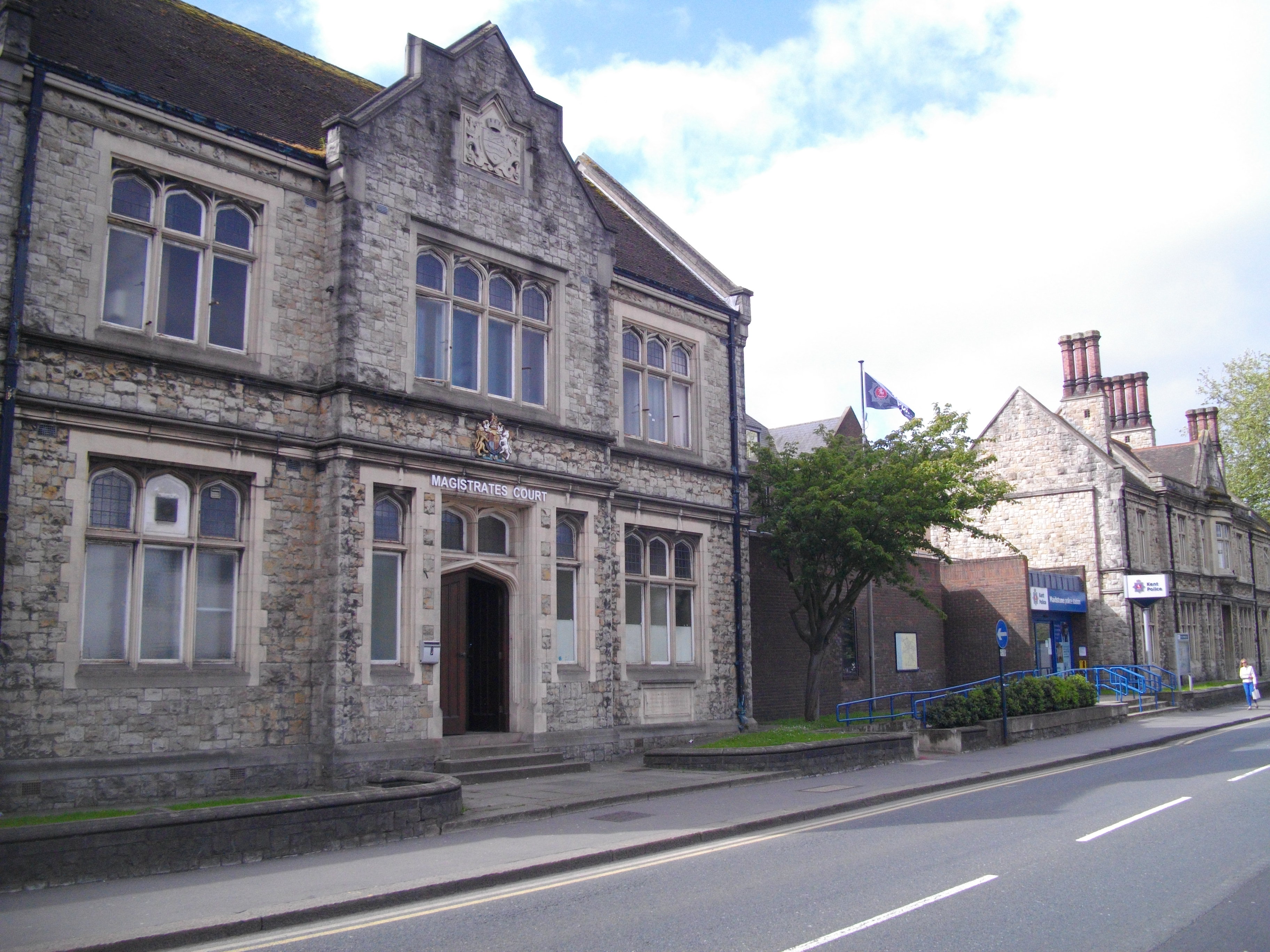 Father in care case faces protest charge Maidstone Magistrates Court heard this case of a father involved in a rooftop protest at Medway Council.