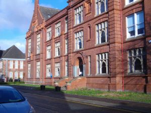 Northumbria University's 'Sutherland Building' - the one the policewoman told us not to film!