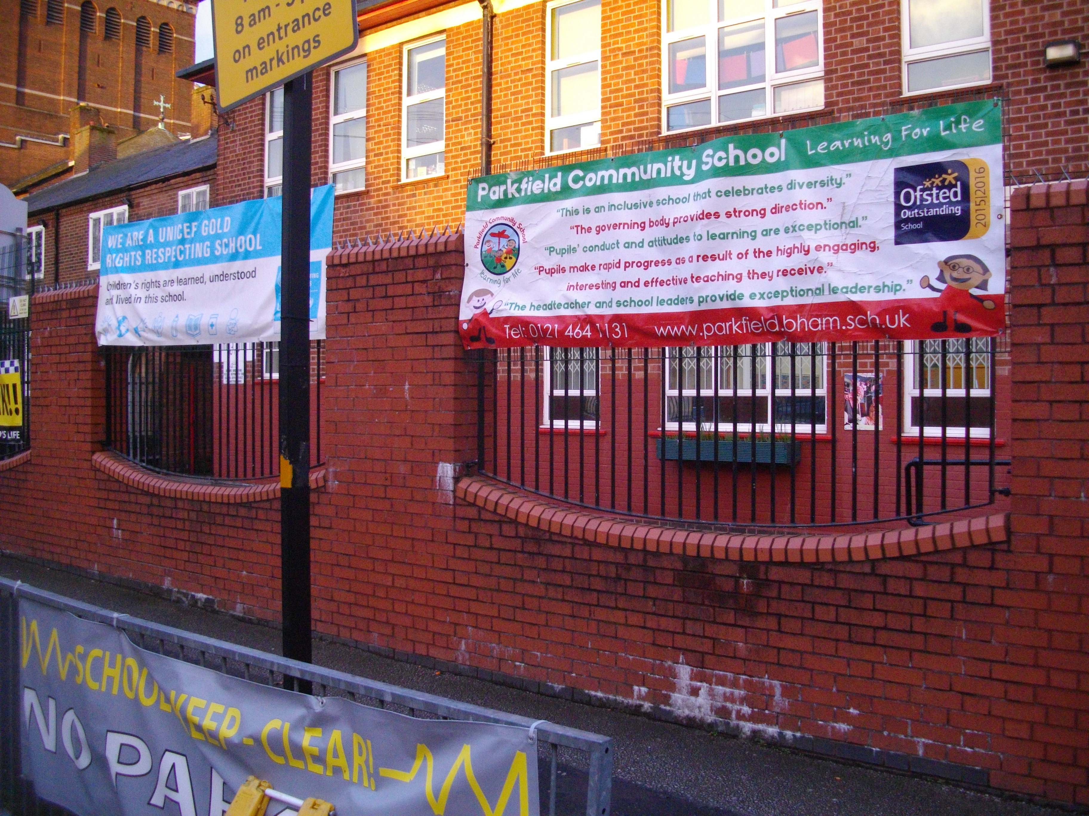 Parents protest against No Outsiders SexEd Parkfield Community School, where gay activist Andrew Moffat has been promoting No Outsiders