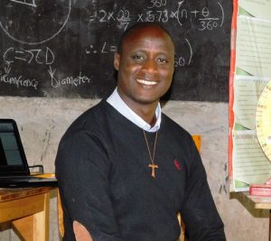 Peter Tabichi: inspiring science teacher from Kenya.
