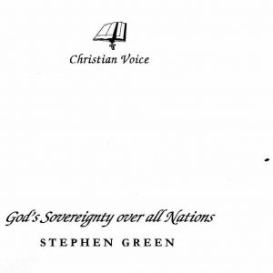 God's Sovereignty Over the Nations - C.D