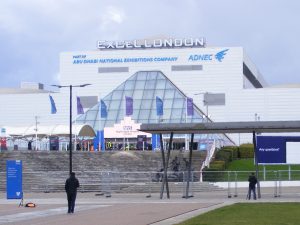 NHS Nightingale Hospital at Excel Centre in London is virtually unoccupied.