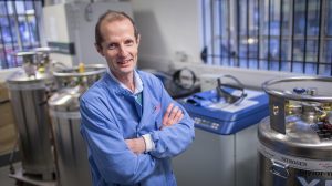 Professor Robin Shattock develops vaccines at Imperial College