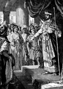 Rehoboam receives wrong advice from the young men.