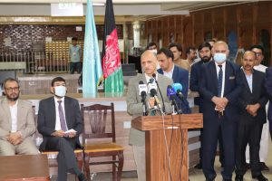 Dignitaries gather for Kabul University Entrance Exams