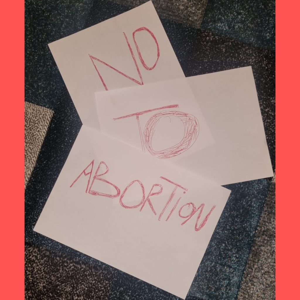 No to Abortion