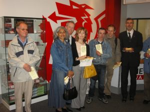 Flash Praise and Prayer at the South Wales Echo in Cardiff