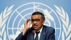 Dr Tedros Adhanom Ghebreyesus, Director General of the World Health Organisation