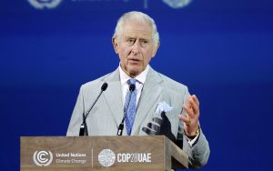 King Charles addressing COP28
