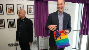 Prince William supporting 'gay pride'