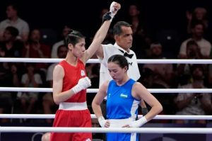 Lin Yu-ting beat Sitora Turdibekovaopponent, who left the ring in tears