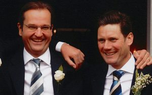 Mark Adans was Keir Starmer best man