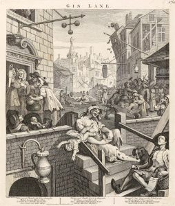 William Hogarth: Gin Lane (1751)