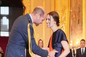 Jacinda Arden the title of a Dame by Prince William