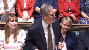 UK Prime Minister Sir Keir Starmer and Home Secretary Yvette Cooper (r) knew Axel Rudakubana was an Islamic terrorist from the start.